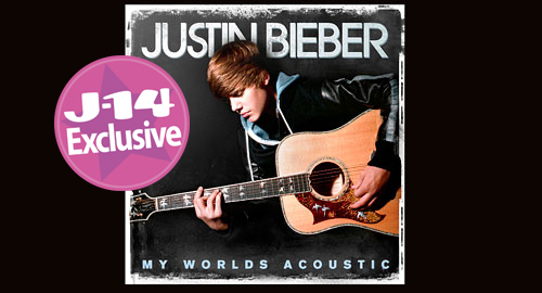 J-14 Exclusive Prize: Justin Bieber My Worlds Acoustic Signed