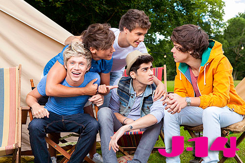 J 14 Photo Gallery On The Set Of One Direction S Live While We Re Young 3 J 14