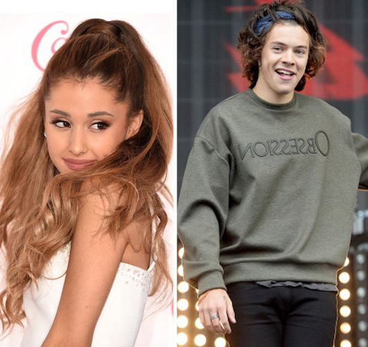 is harry dating ariana grande