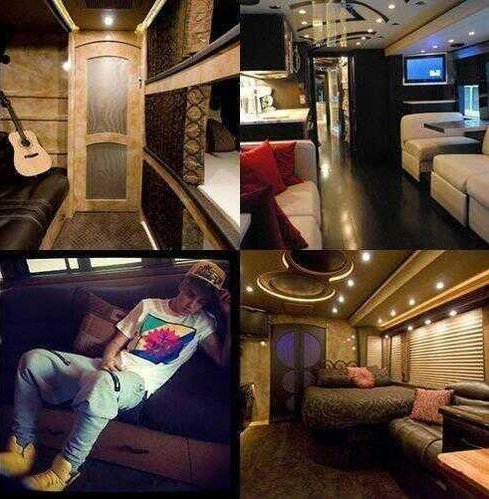 Get an Inside Look At Your Favorite Stars' Crazy Awesome Tour Buses - J-14