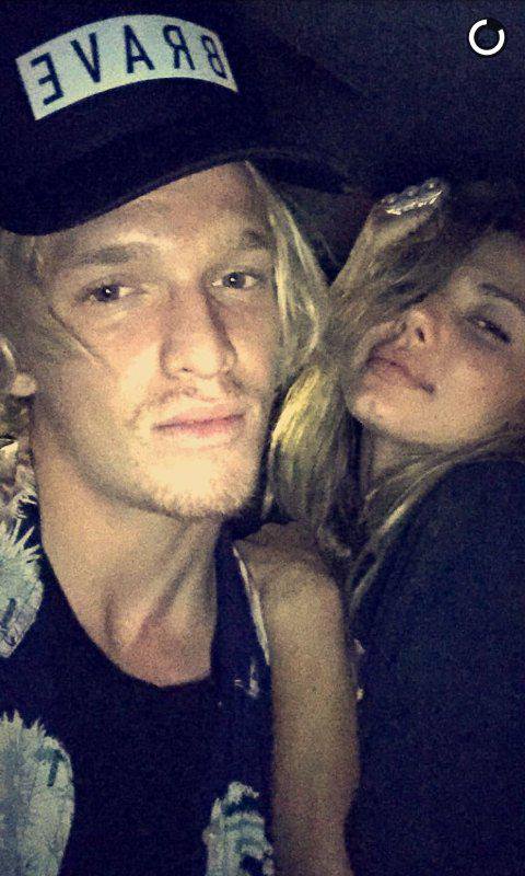 Cody Simpson Shows Off Major Pda With Model Sahara Ray On Snapchat J 14