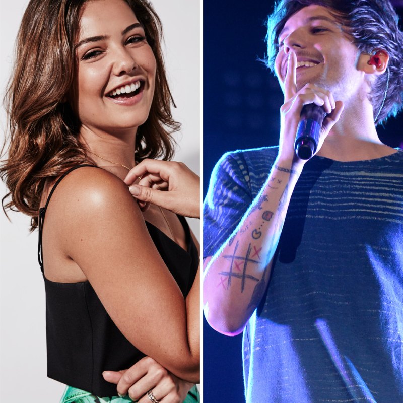 Louis Tomlinson Has a Cozy Date Night with Danielle Campbell at His  Sister's Makeup Launch Party