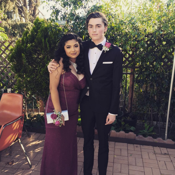 Spencer List Prom Date With Girlfriend Aileen Deras?