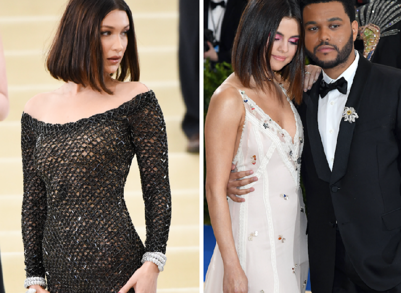 Selena Gomez and The Weeknd Canoodled on the Met Gala Red Carpet