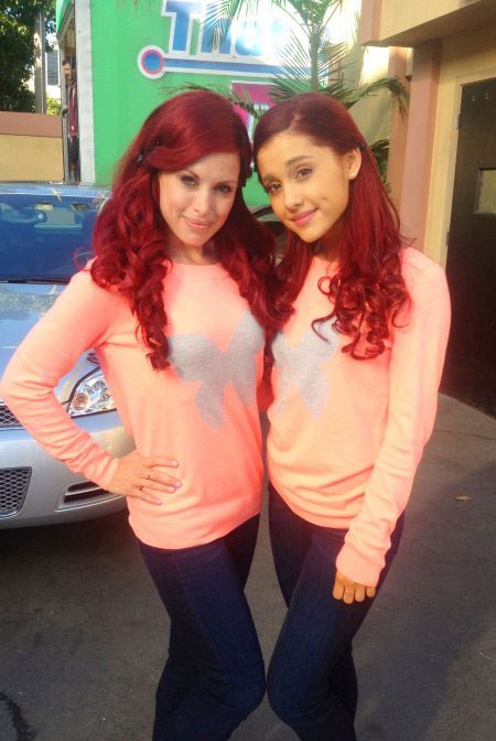 Stars With Their Stunt Doubles: Ariana Grande, Dove Cameron, More