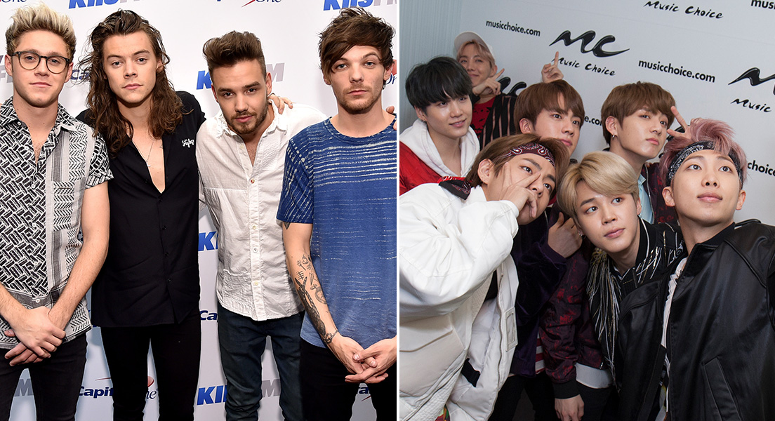 One Direction And BTS Fans Get Into Twitter Debate