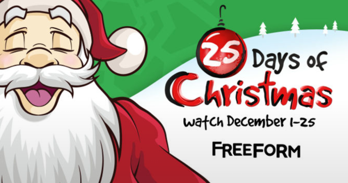 This Year's 25 Days of Christmas Lineup on Freeform Is JamPacked