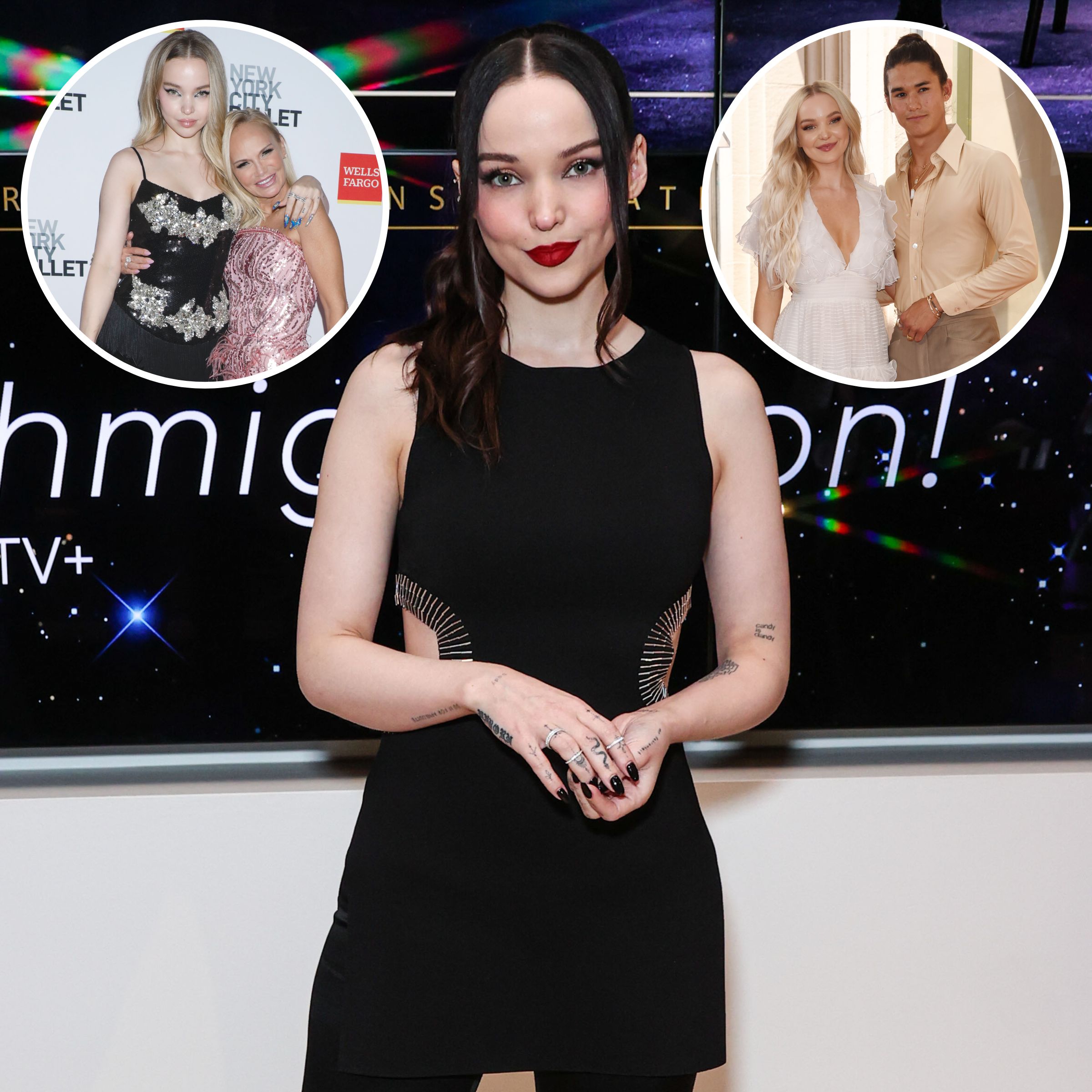 Shop Dove Cameron's Blue Dress from We Go Down Together