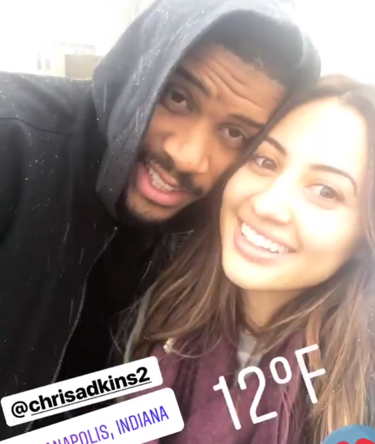 Francia Raisa Debuts First Pic With Boyfriend Chris Adkins