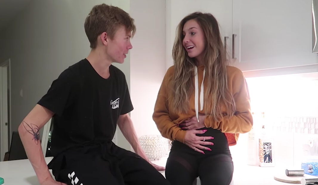 Tanner Fox And Taylor Alesia Couple Fakes A Pregnancy On