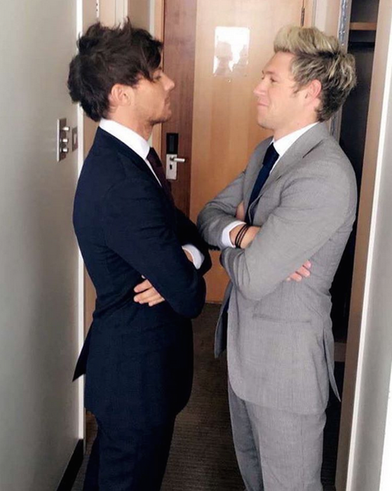 Nouis Updates on X: Niall was wearing Louis Vuitton Michael