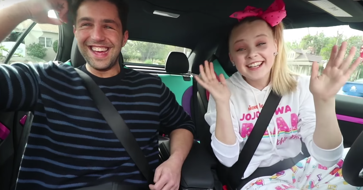 JoJo Siwa New Car: Singer Takes Josh Peck For a Ride in BMW