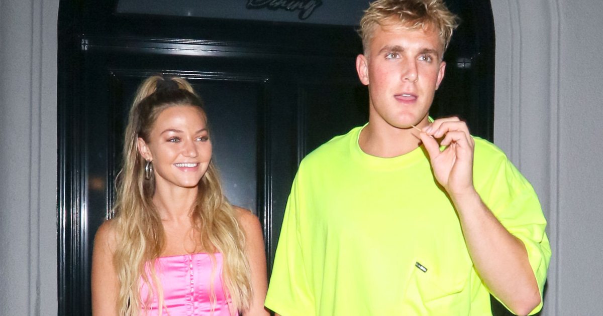 Jake Paul And Erika Costell Spotted At The Super Bowl Together