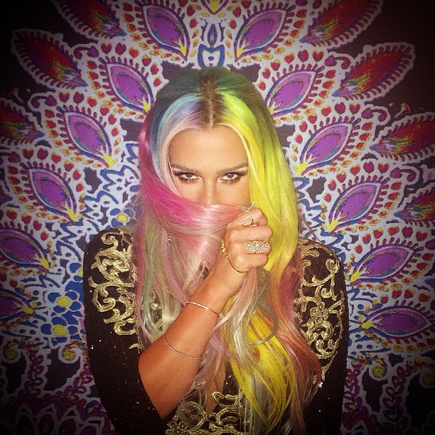 Celebs Who Rocked Rainbow Hair: Kylie Jenner, Joe Jonas and More