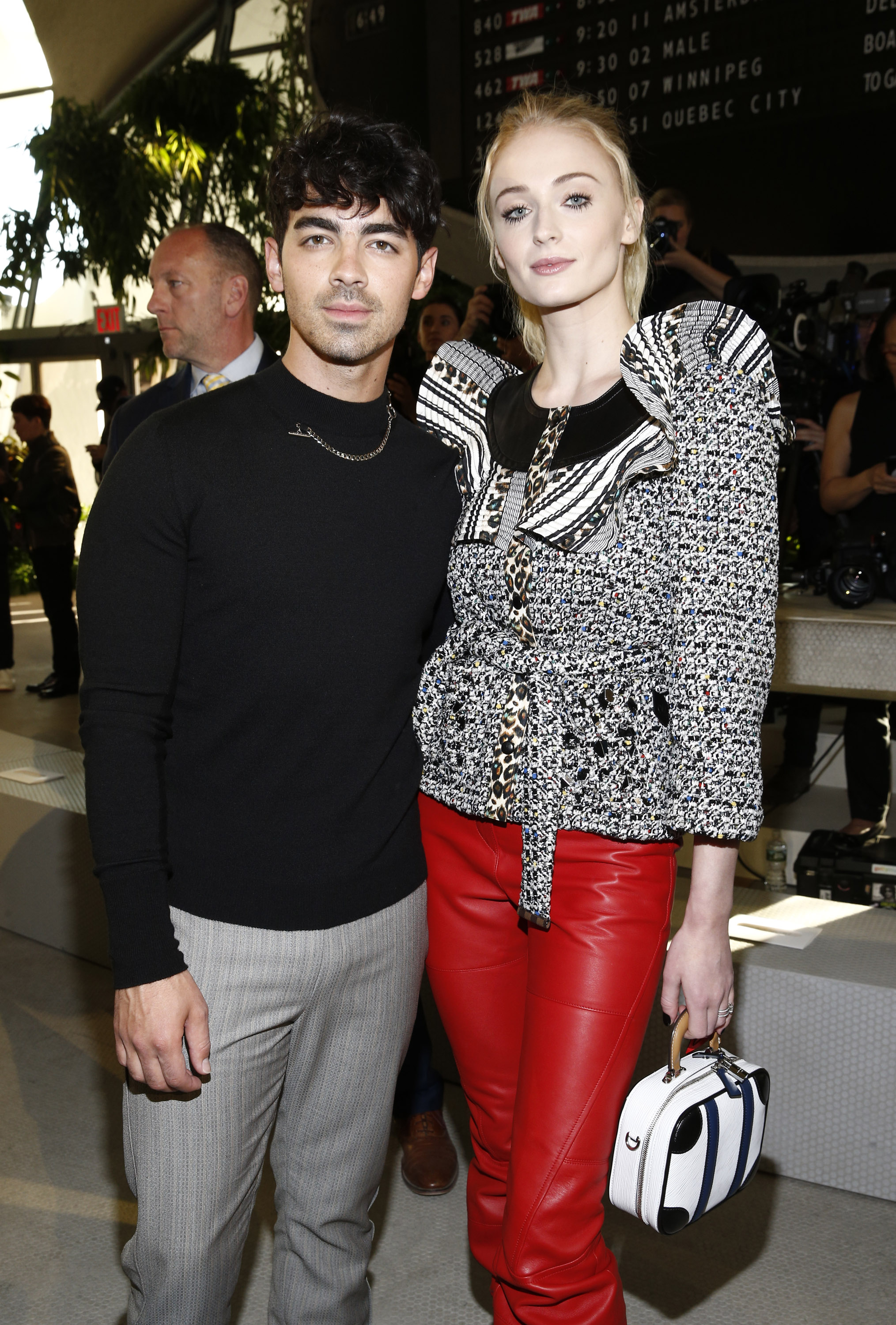 Emma Stone, Joe Jonas & Sophie Turner Step Out for Louis Vuitton's