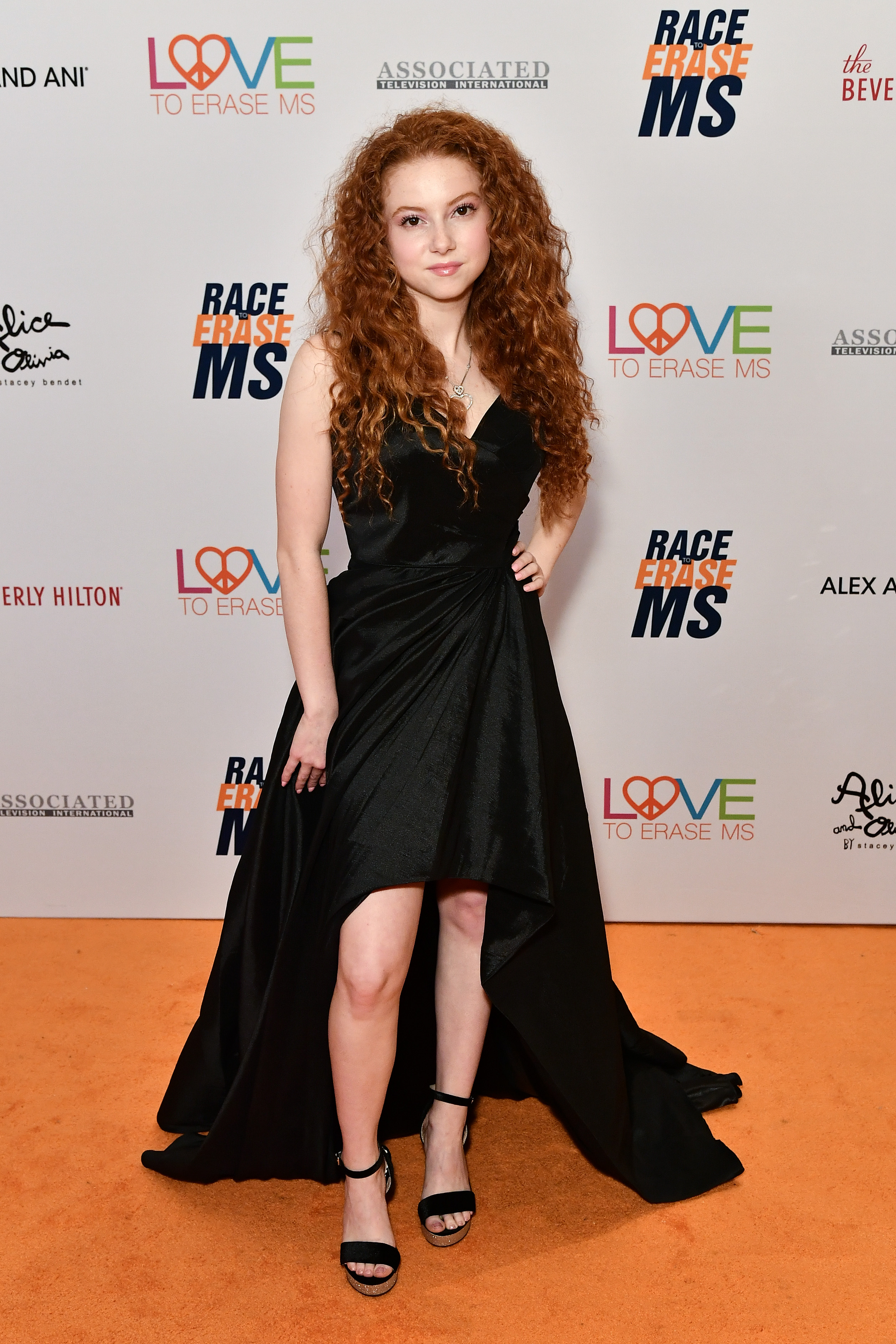 Francesca Capaldi Red Carpet Looks: Disney Star Style Evolution