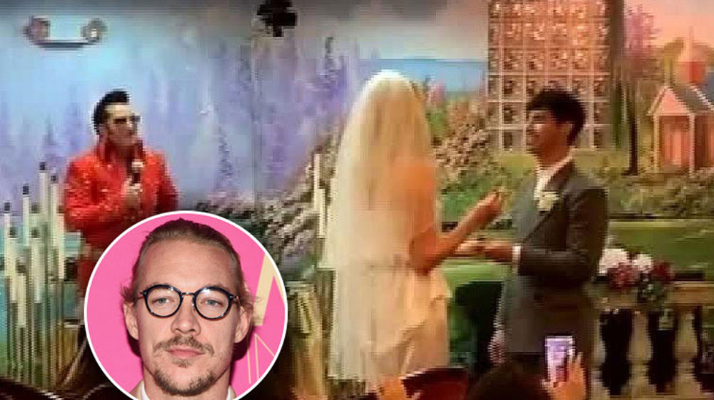 Diplo Didn't Know Joe and Sophie's Vegas Wedding Was Serious