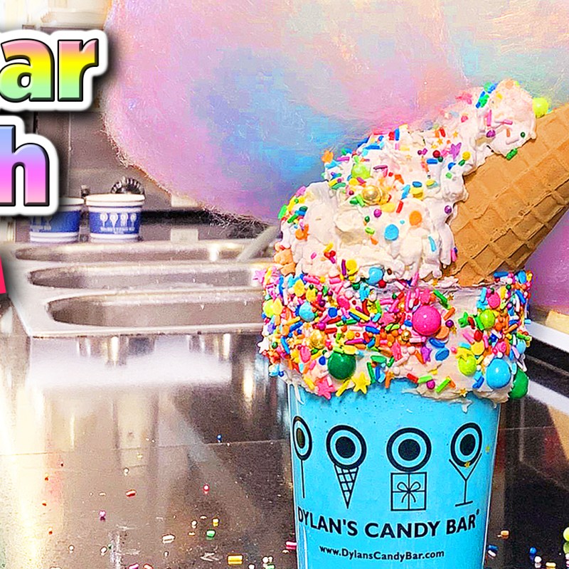 See How Dylan S Candy Bar In Nyc Makes Its Giant Milkshakes