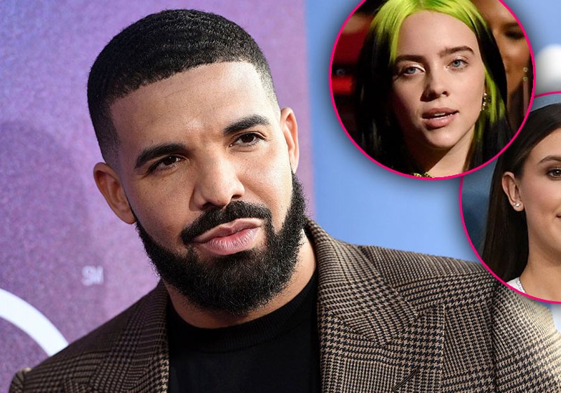 Drake defends his relationship with teenager Millie Bobby Brown with a song  lyric