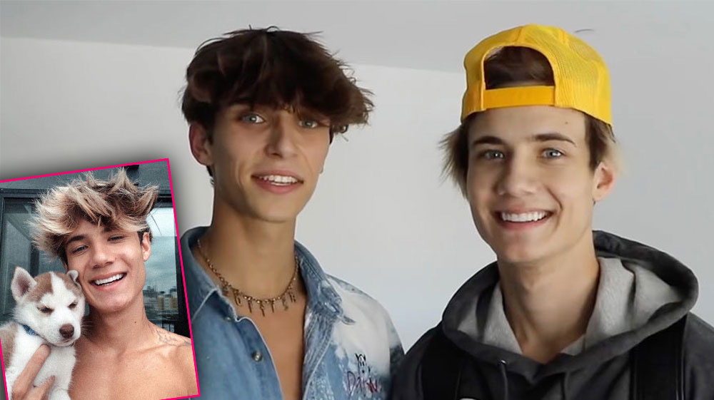 TikTok Stars Josh Richards And Jaden Hossler Introduce New Puppy