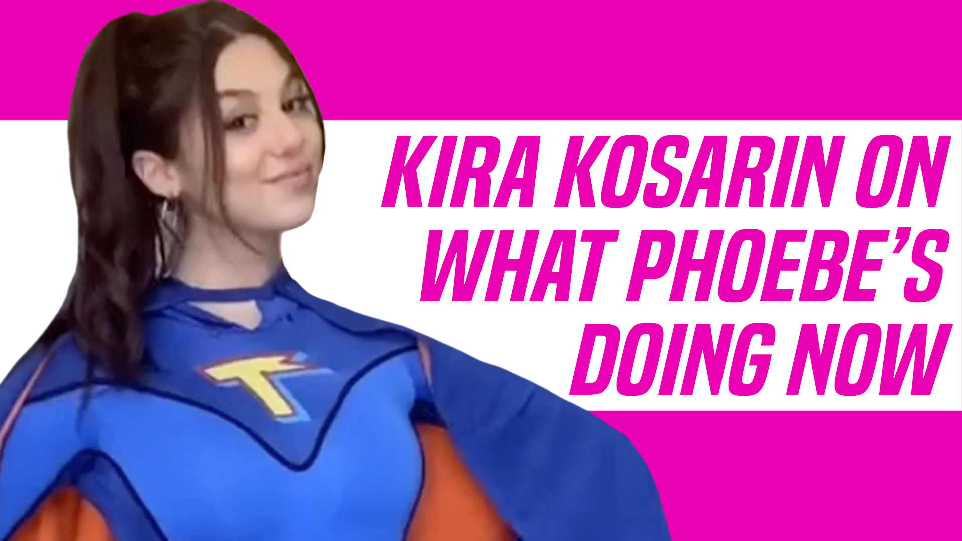 Kira Kosarin Brings On Nostalgia Puts On Old 'Thundermans' Costume