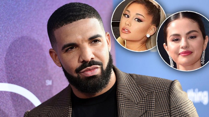 Drake Puts Ariana Grande Selena Gomez Justin Bieber In New Song