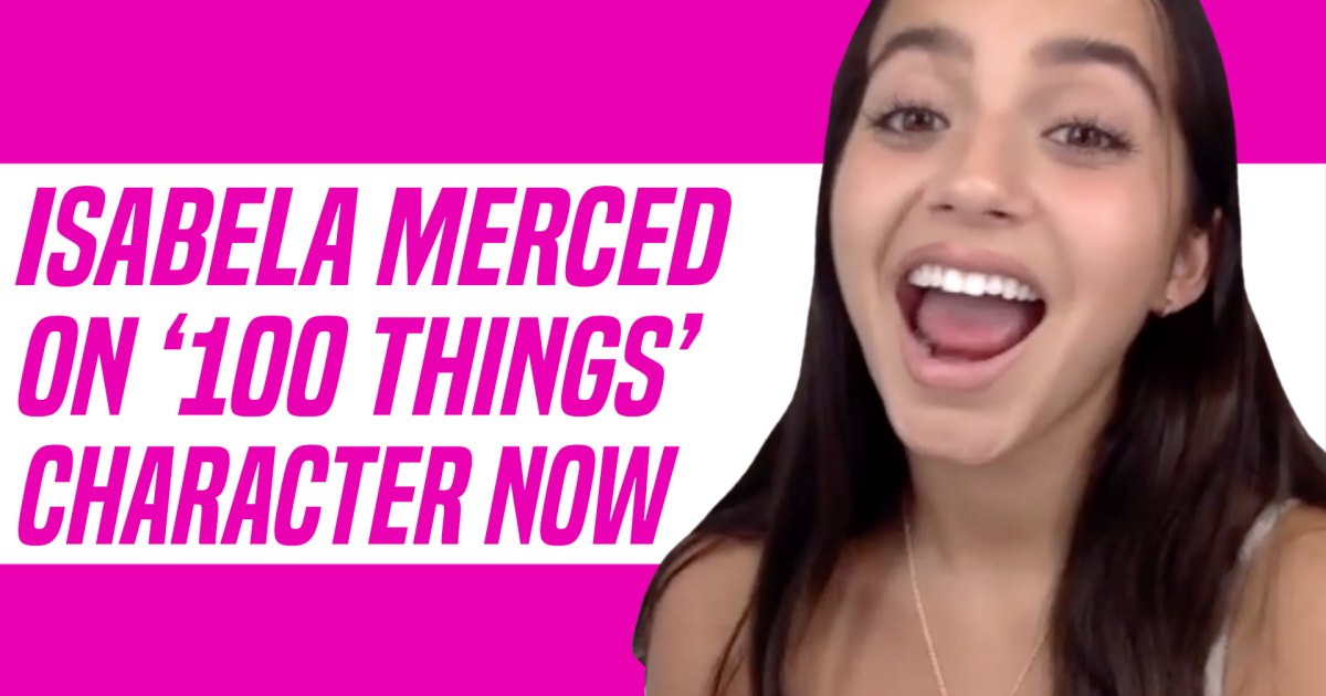 Isabela Merced Talks '100 Things To Do Before High School' | J-14