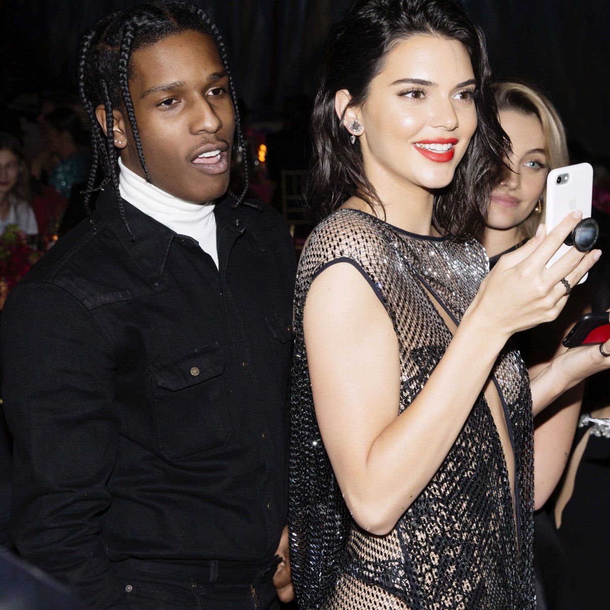 Kendall Jenner and A$AP Rocky PDA at Coachella - Kendall Jenner and A$AP  Rocky at Coachella