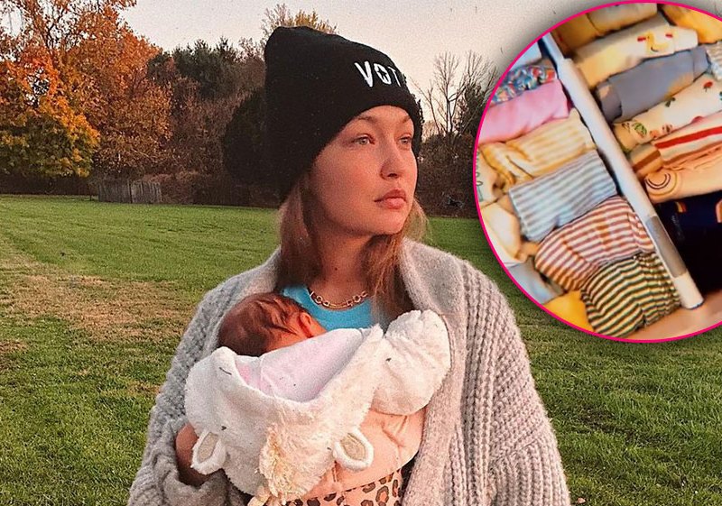 First Bella, Now Gigi is Shopping Her Sister's Closet