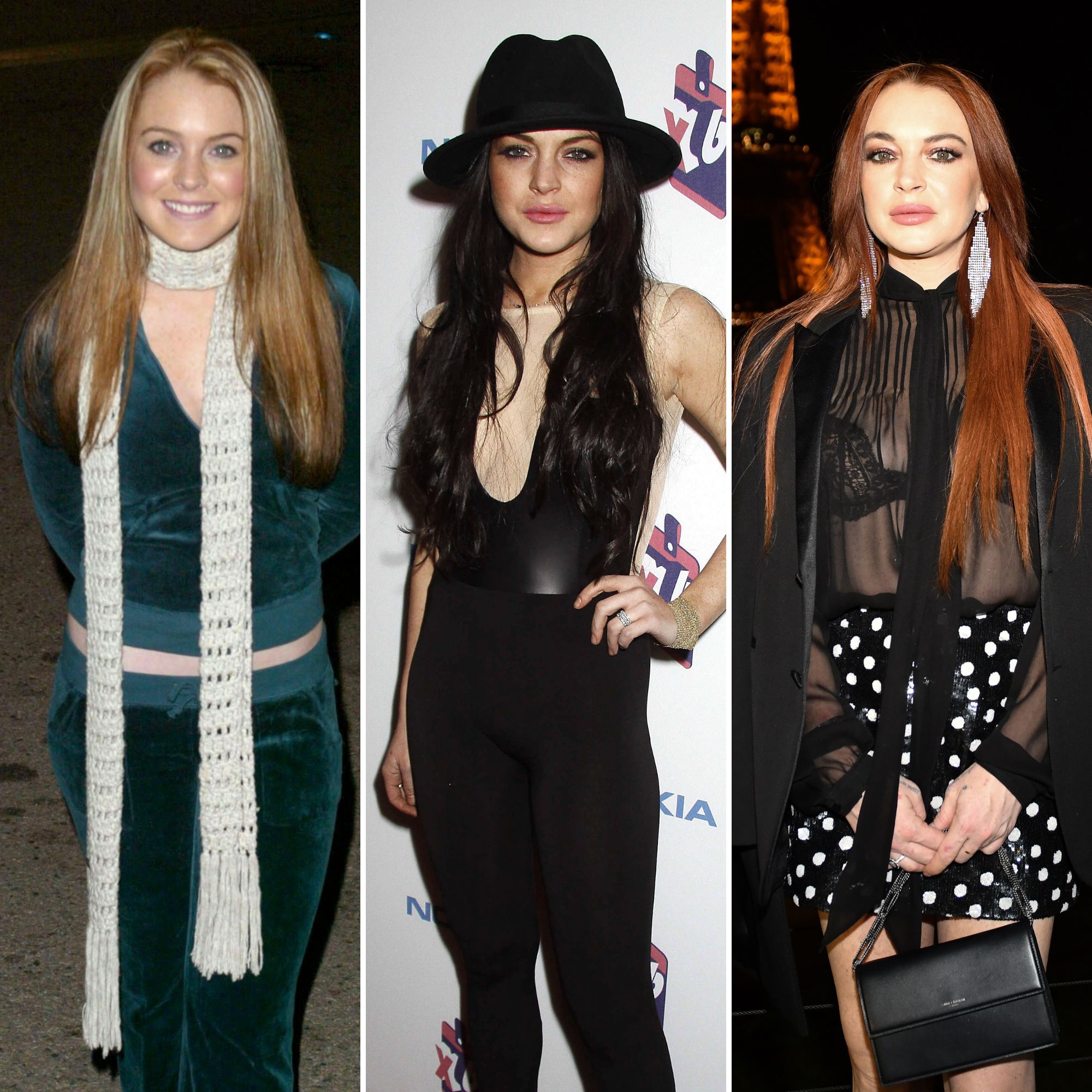 Lindsay Lohan's Red Carpet Transformation: Then, Now Photos