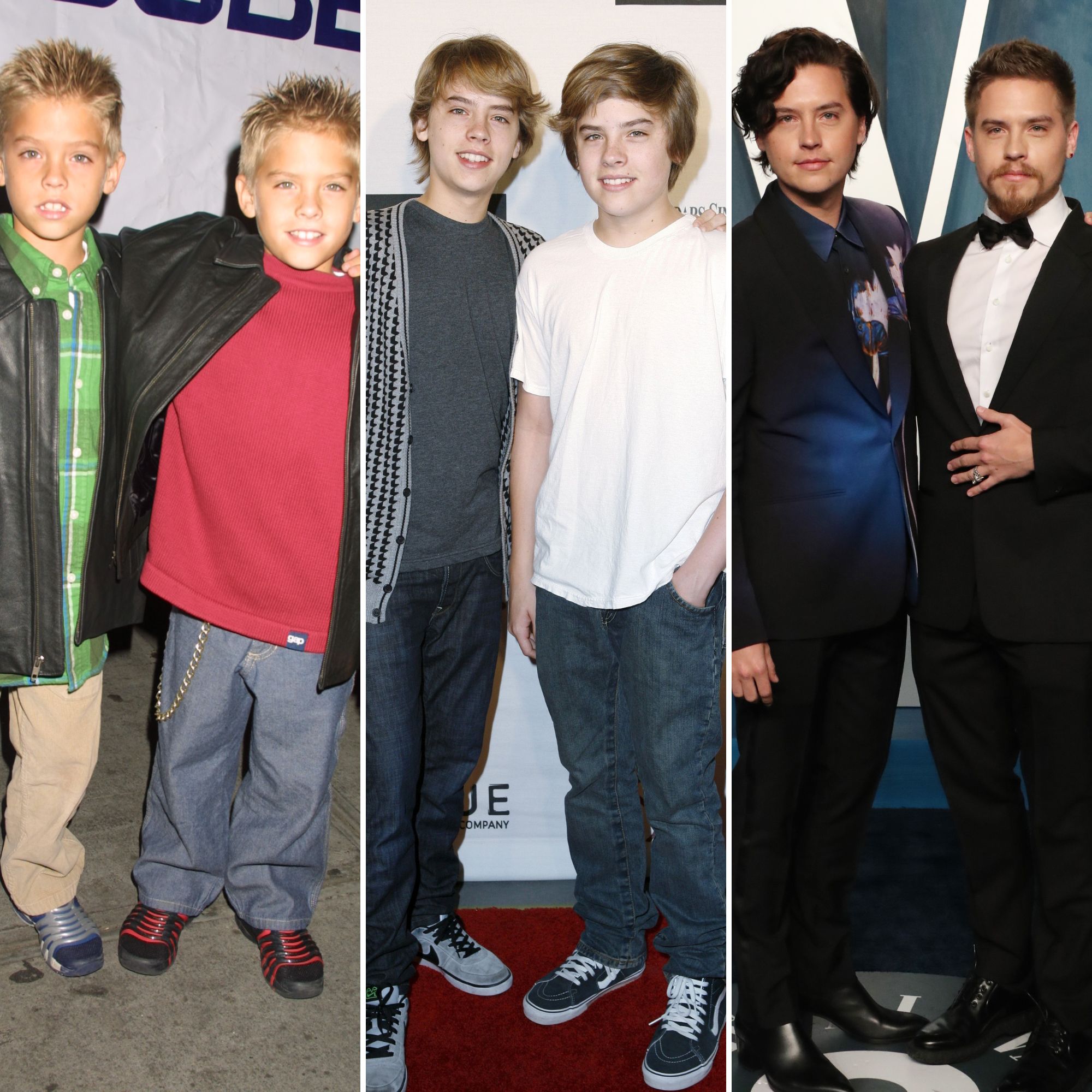 Dylan and Cole Sprouse's Transformation Over the Years Photos
