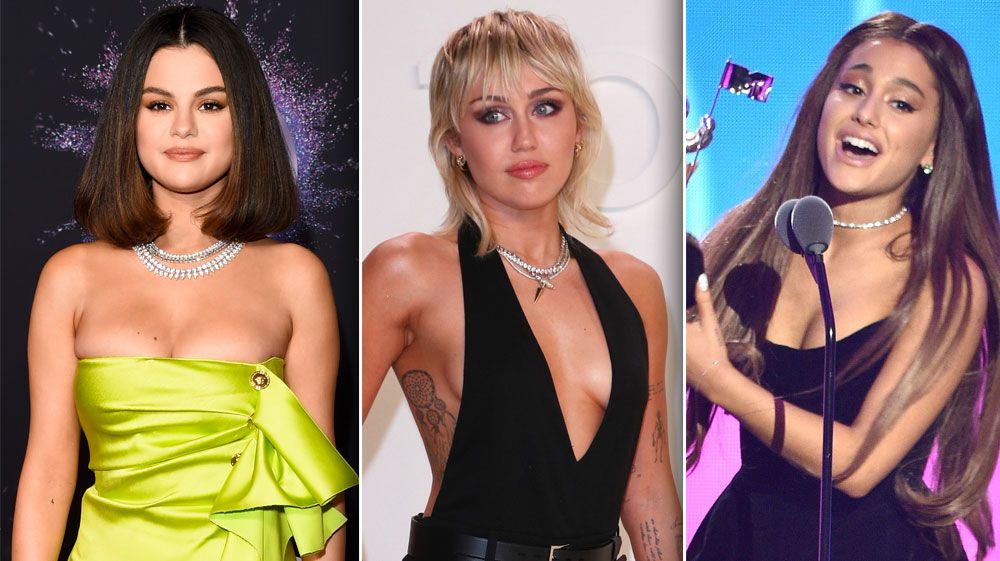 Miley Cyrus, Ariana Grande & Selena Gomez All Released New Music Today