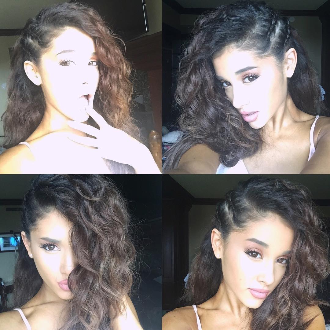 Ariana Grande Real Hair Every Photo of Her Natural Short Locks J14