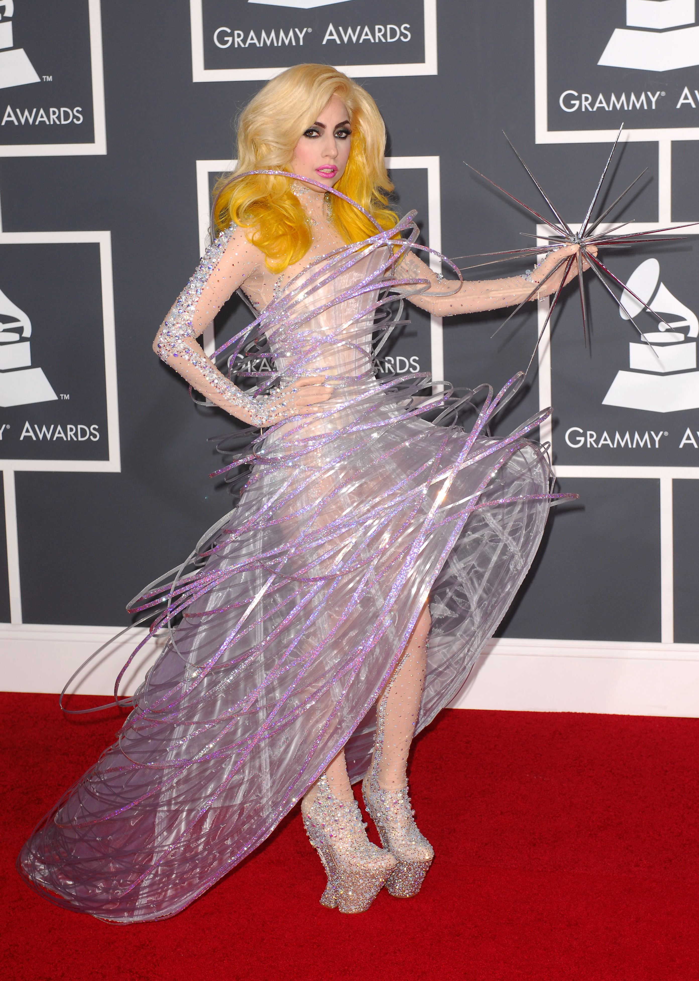 Lady Gaga Performs Dramatic Costume Changes on Met Gala Red Carpet