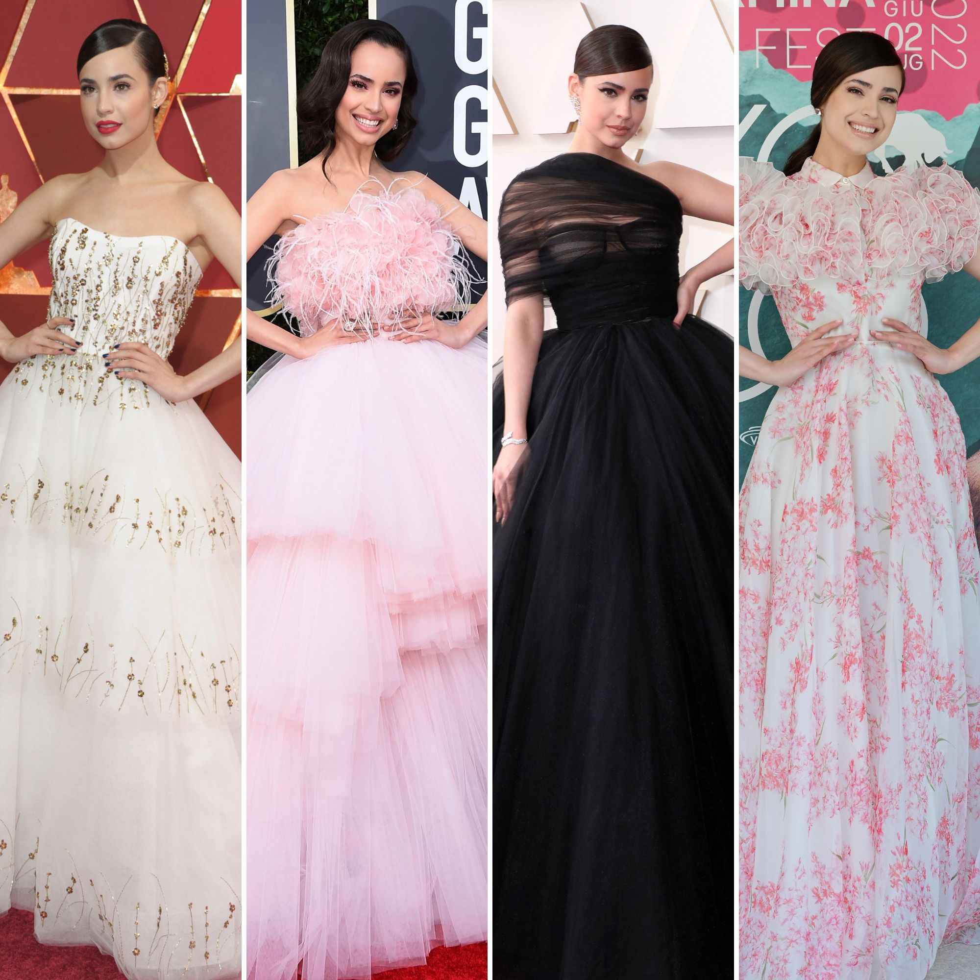 Sofia Carson s Best Red Carpet Looks Over the Years See Photos J 14