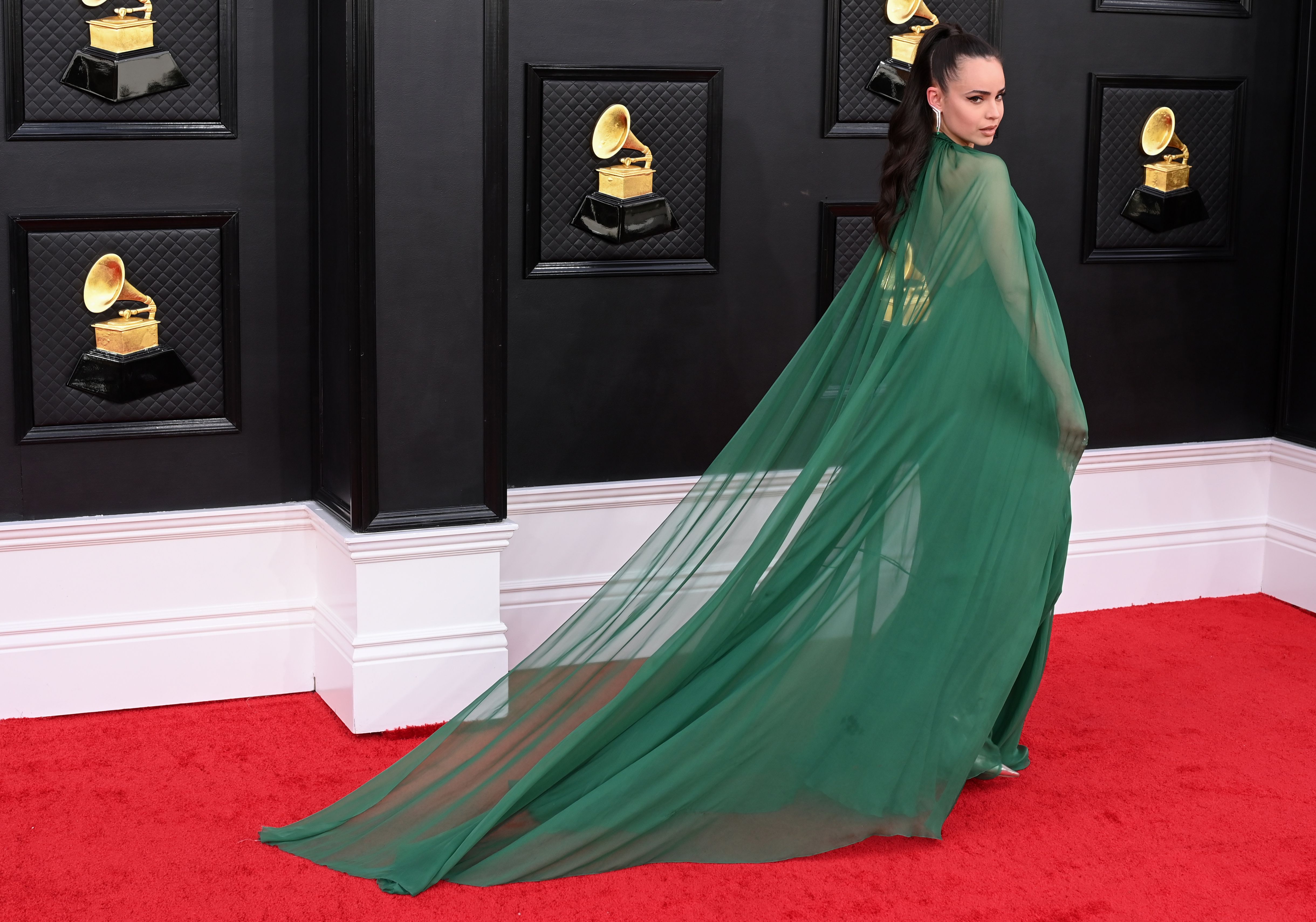 green dress red carpet