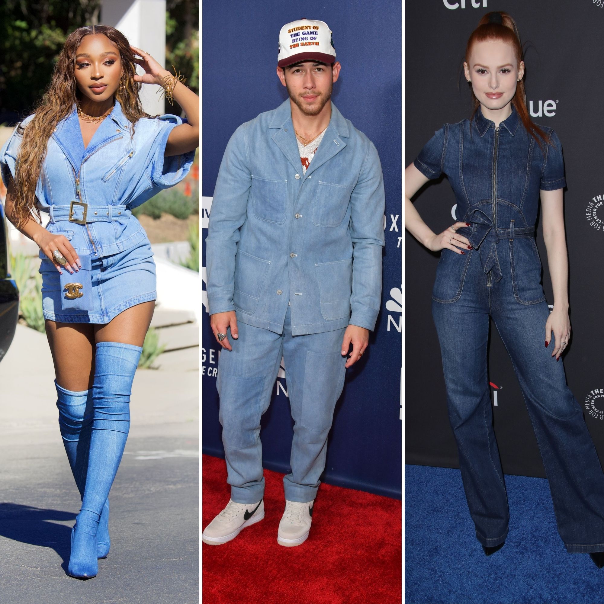Celebrity Look for Less : How to Style Red Jeans 