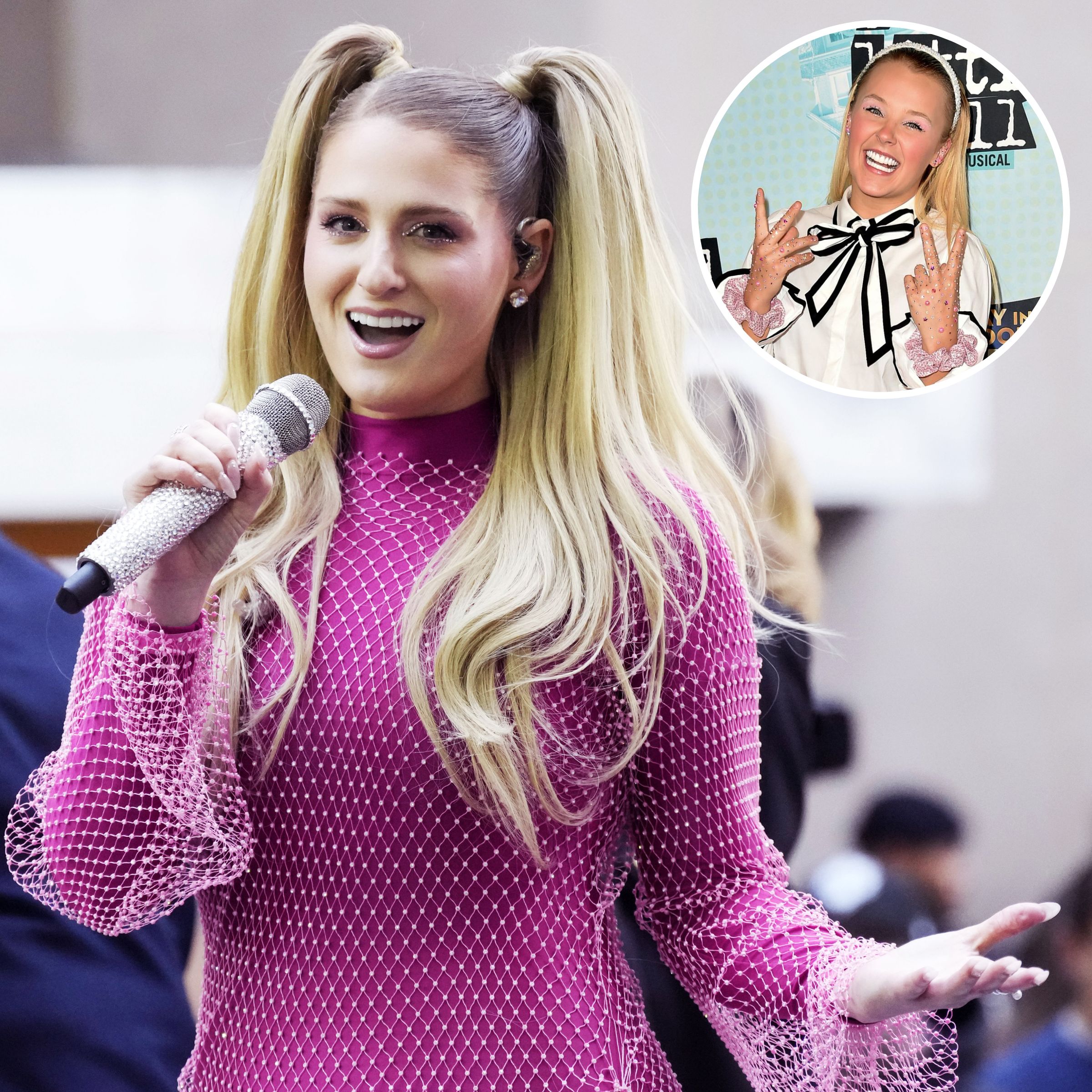 Full video ! JoJo Siwa cameo in Meghan Trainor's new video vc