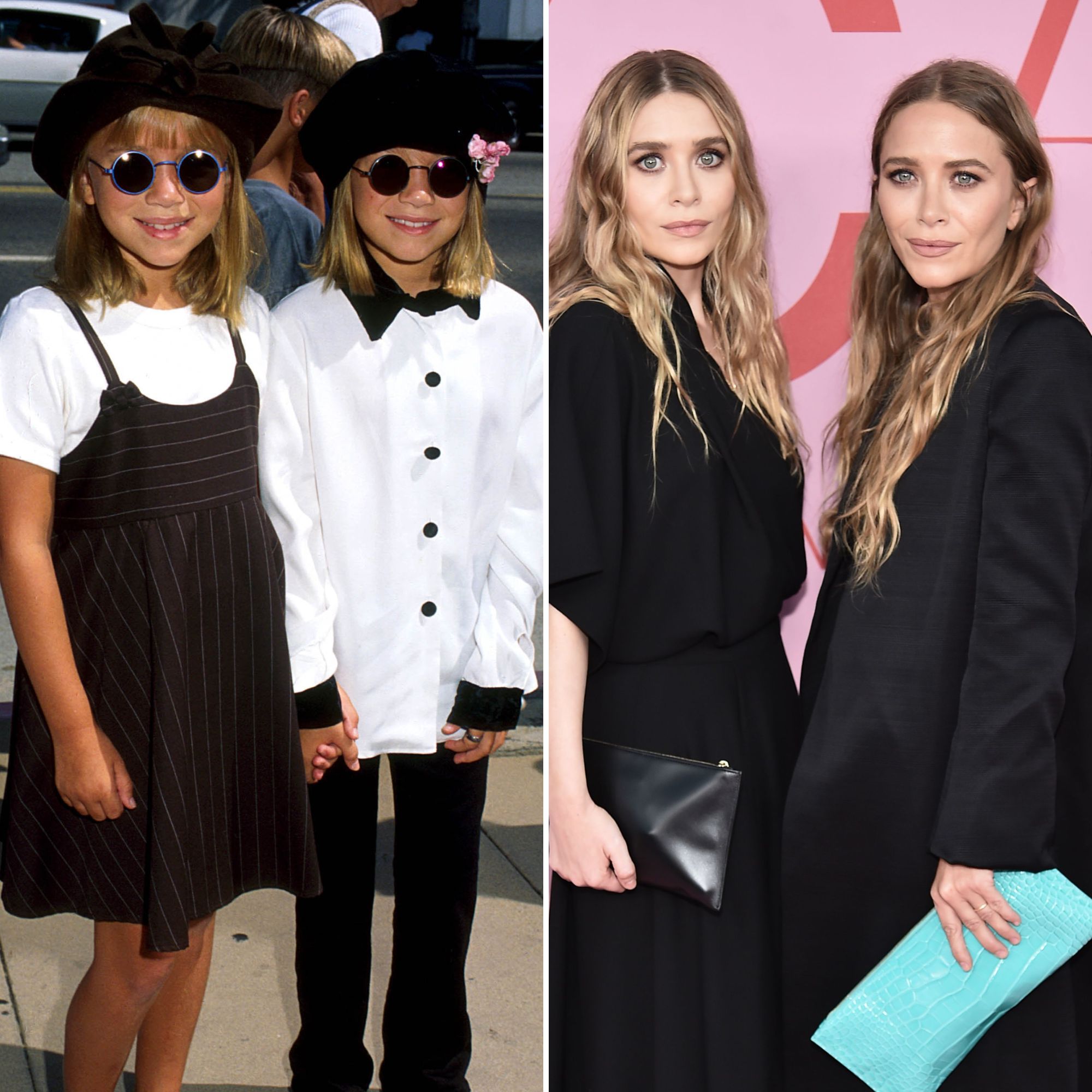 mary kate and ashley olsen then and now