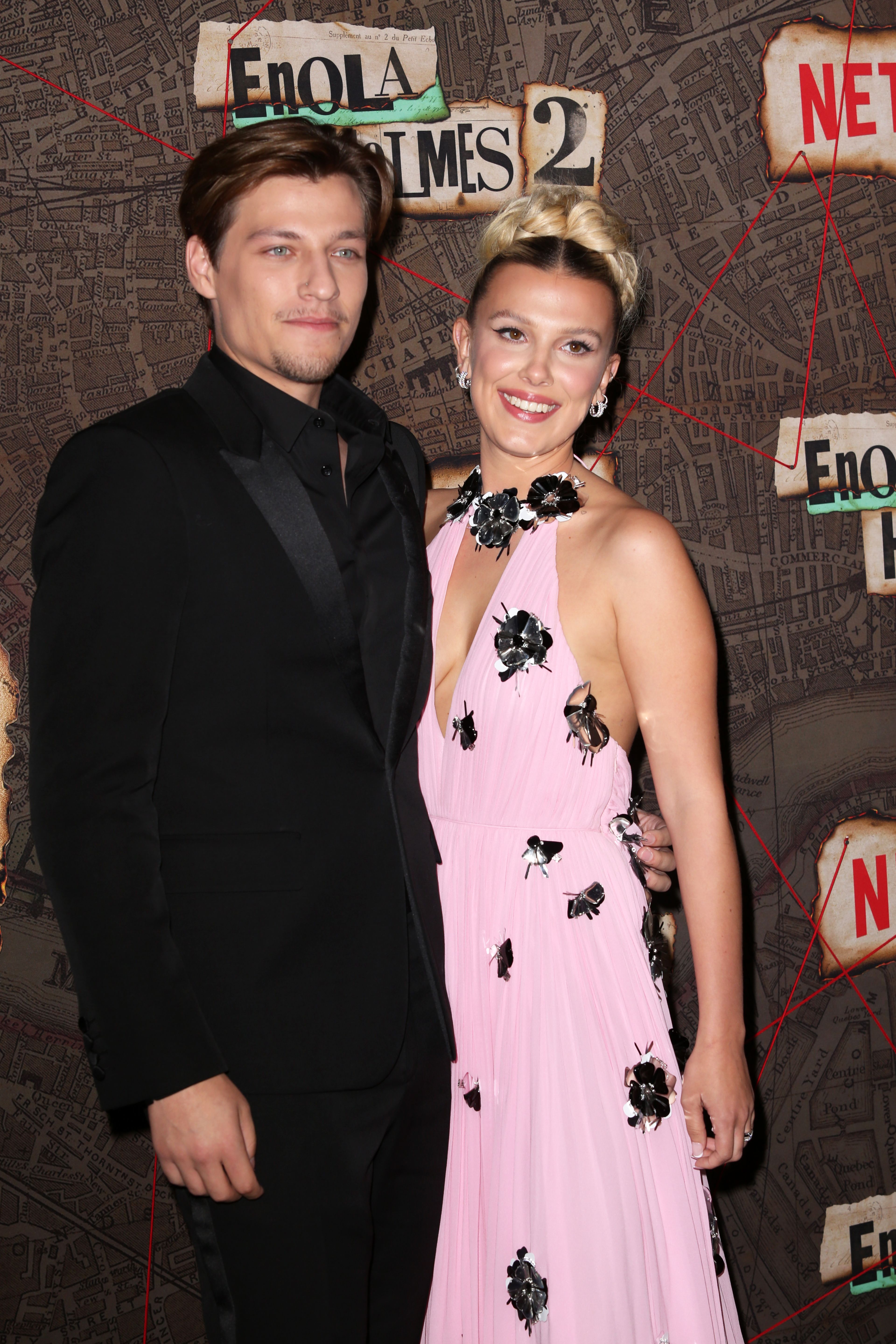 Millie Bobby Brown and Jake Bongiovi Go Red Carpet Official—See Pictures