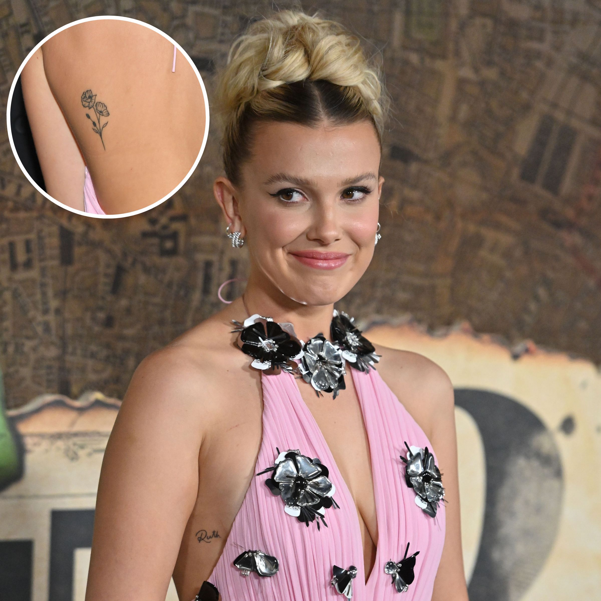 Eleven from Stranger Things freaked out over Neville Longbottoms tattoo  and this actually makes sense  HelloGigglesHelloGiggles