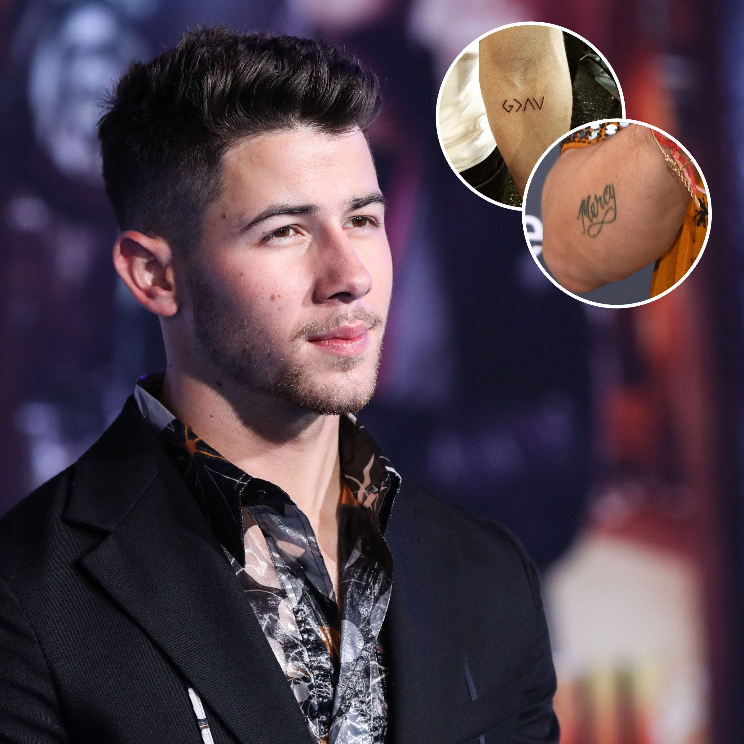 Nick Jonas Gets New God Tattoo  See the Pic
