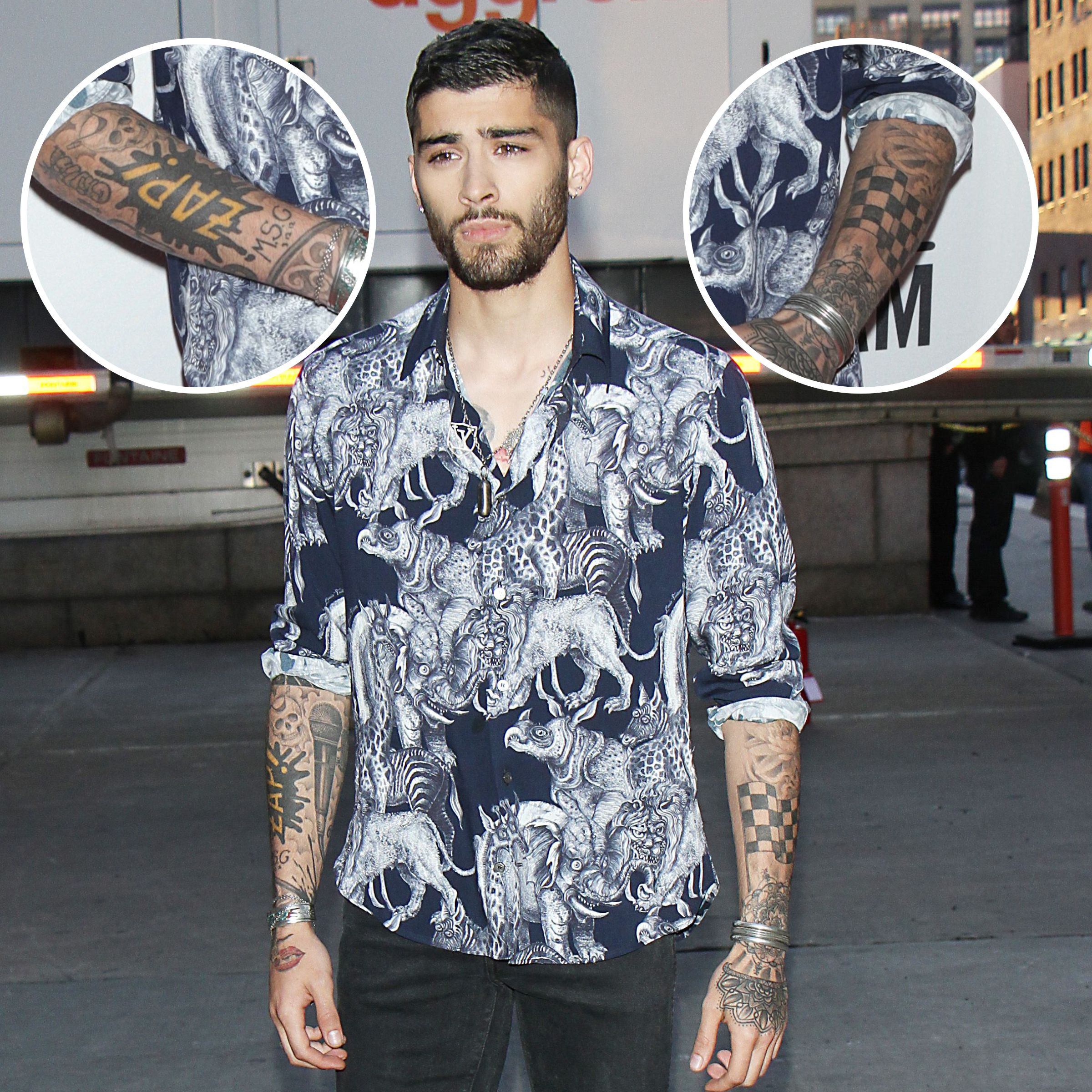 The Meaning Behind Zayn's Tattoos | POPSUGAR Beauty UK