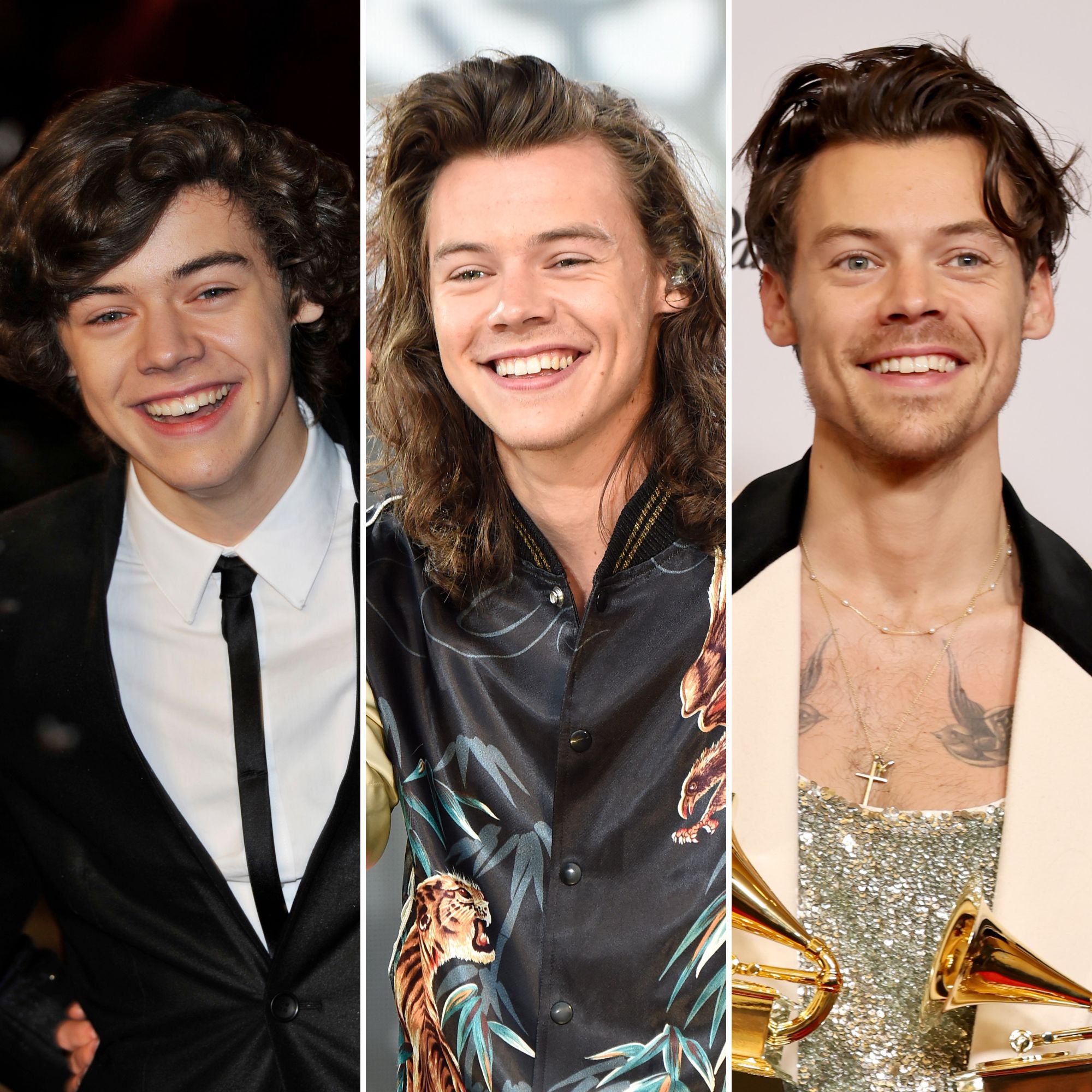 Harry Styles' Hair Evolution: Long, Short, Curls, Photos | J-14