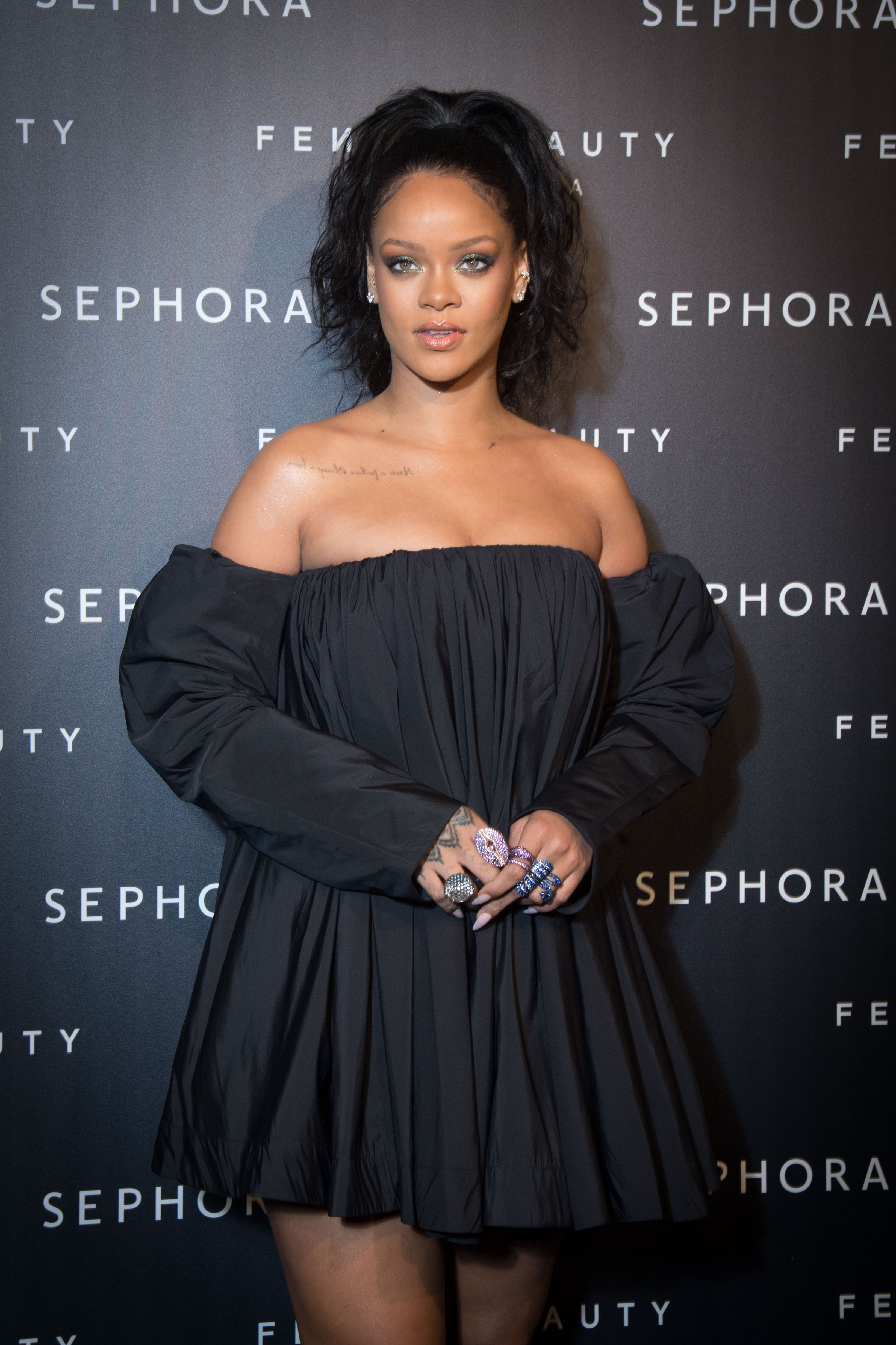 Rihanna, more celebrities' best little black dress looks