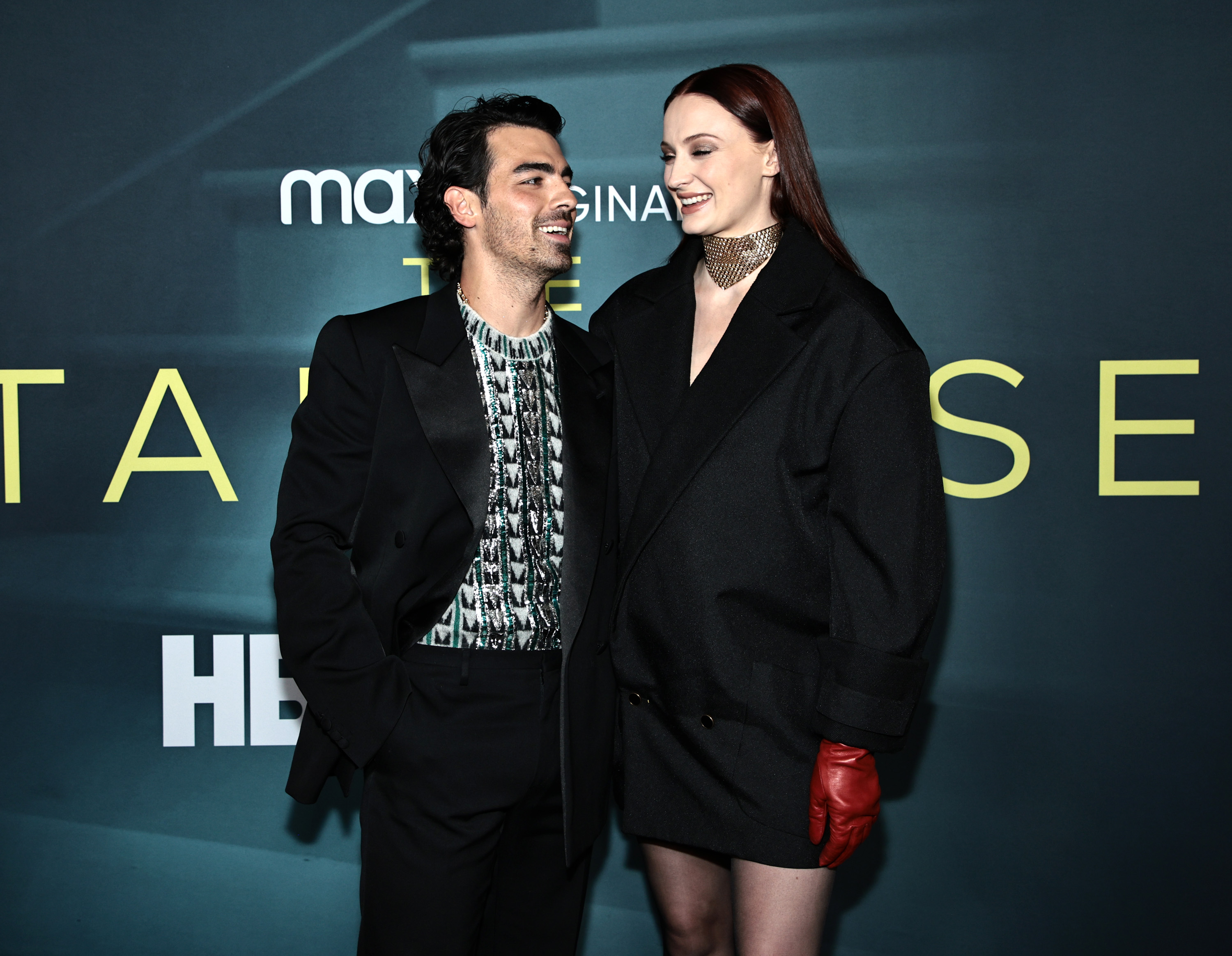 Fashion, Shopping & Style, I'm Not Even Looking at Joe Jonas in His Tux  When Sophie Turner Is Wearing This Hot Pink Gown