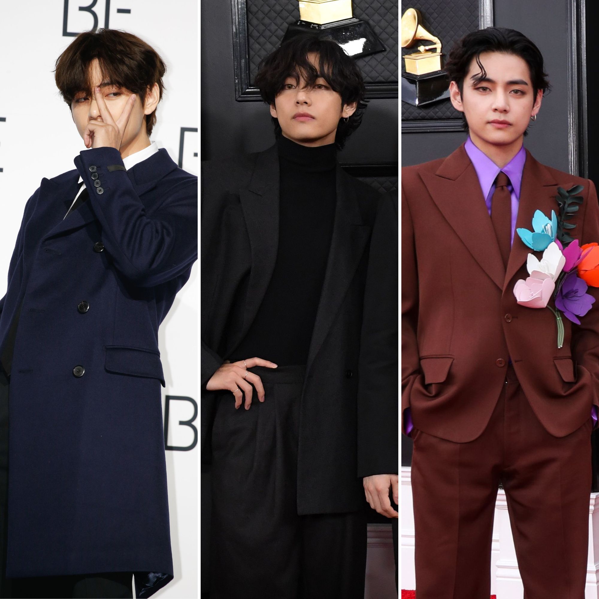 BTS V Best Fashion and Red Carpet Moments Photos Outfits J 14