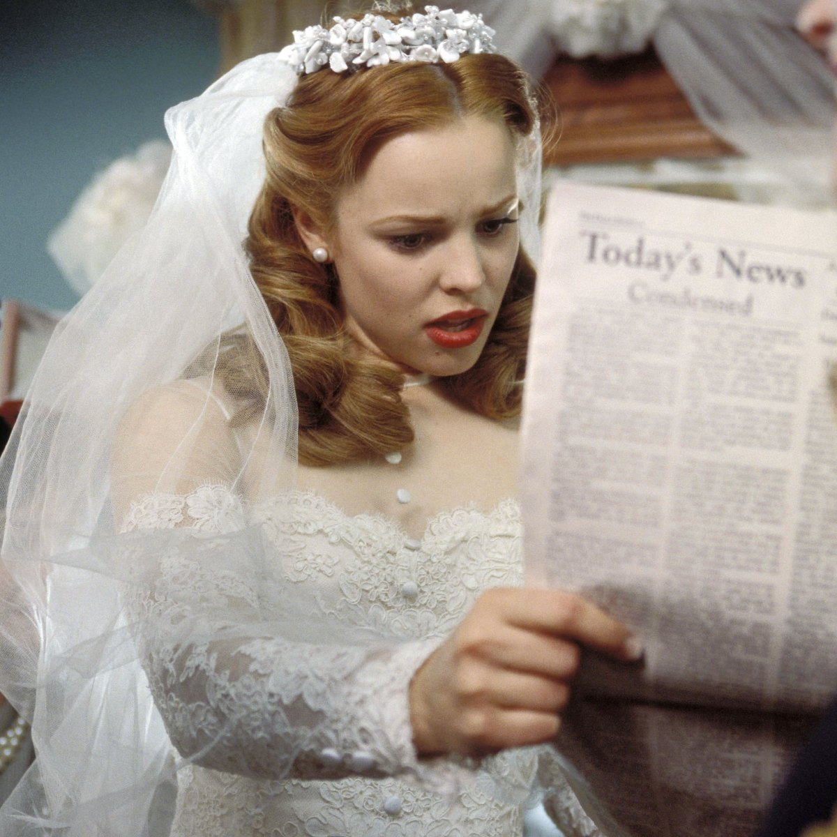 Monday Movie Inspiration :: The Wedding Date – bubbly bride