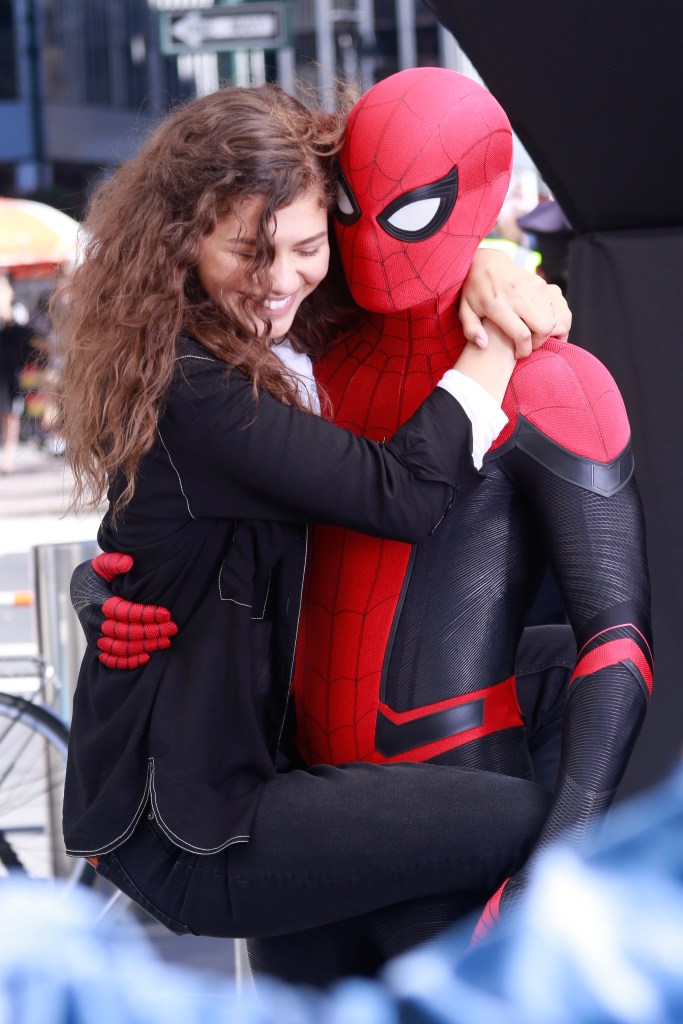 zendaya tom holland spider-man