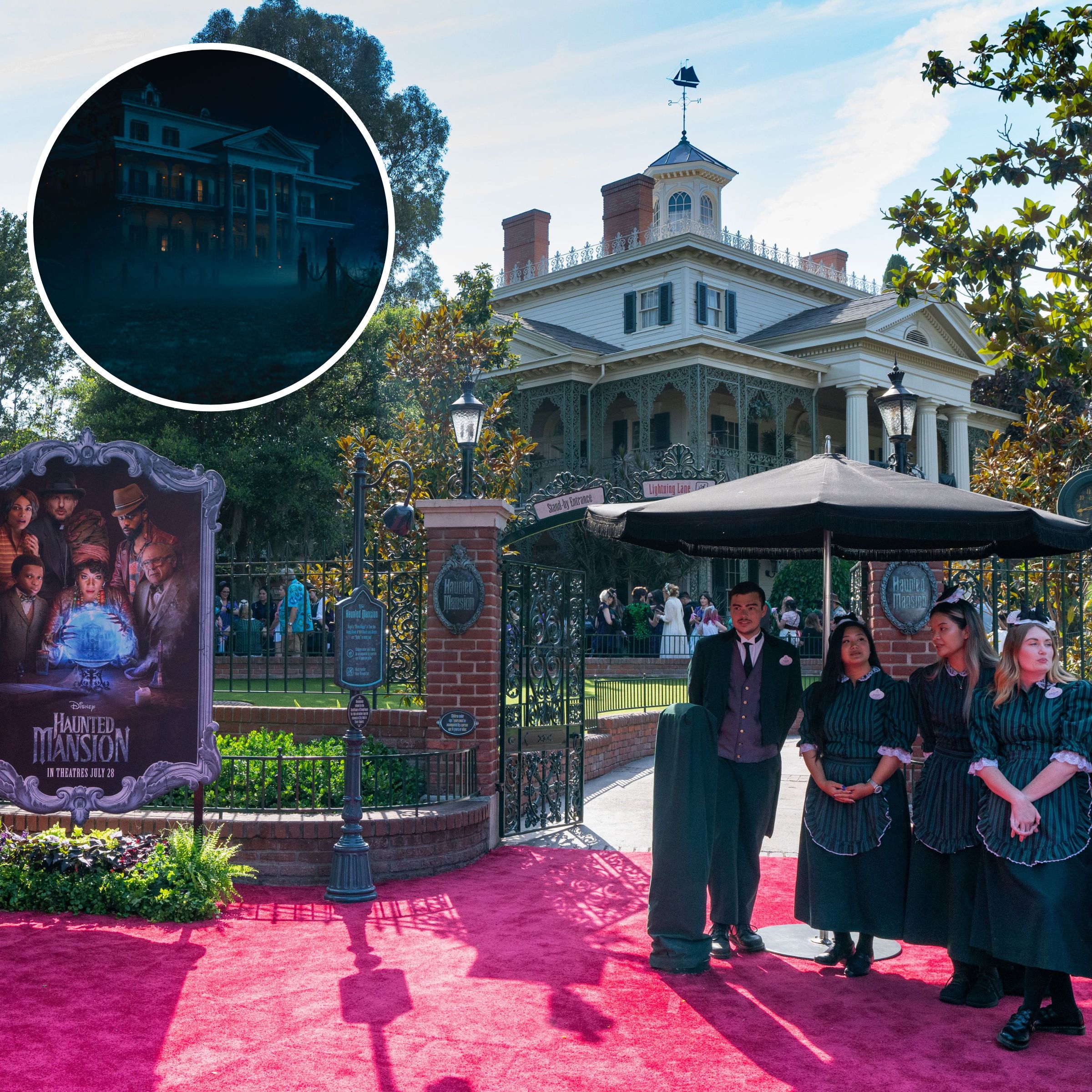 New Haunted Mansion Movie Similarities to the Disney Ride J 14